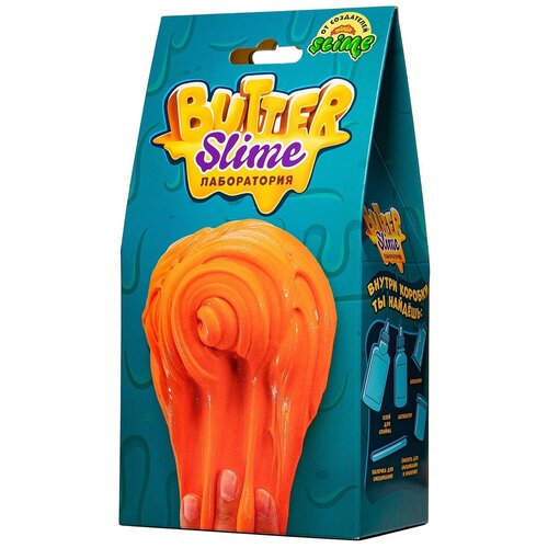 Игрушка в наборе Slime лаборатория Butter, 100 гр, 10x6,5x19,5 см игрушка в наборе slime лаборатория 100 гр crunch