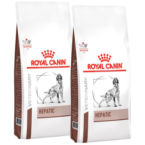 ROYAL CANIN HEPATIC HF16 для взрослых собак при заболеваниях печени (12 + 12 кг)