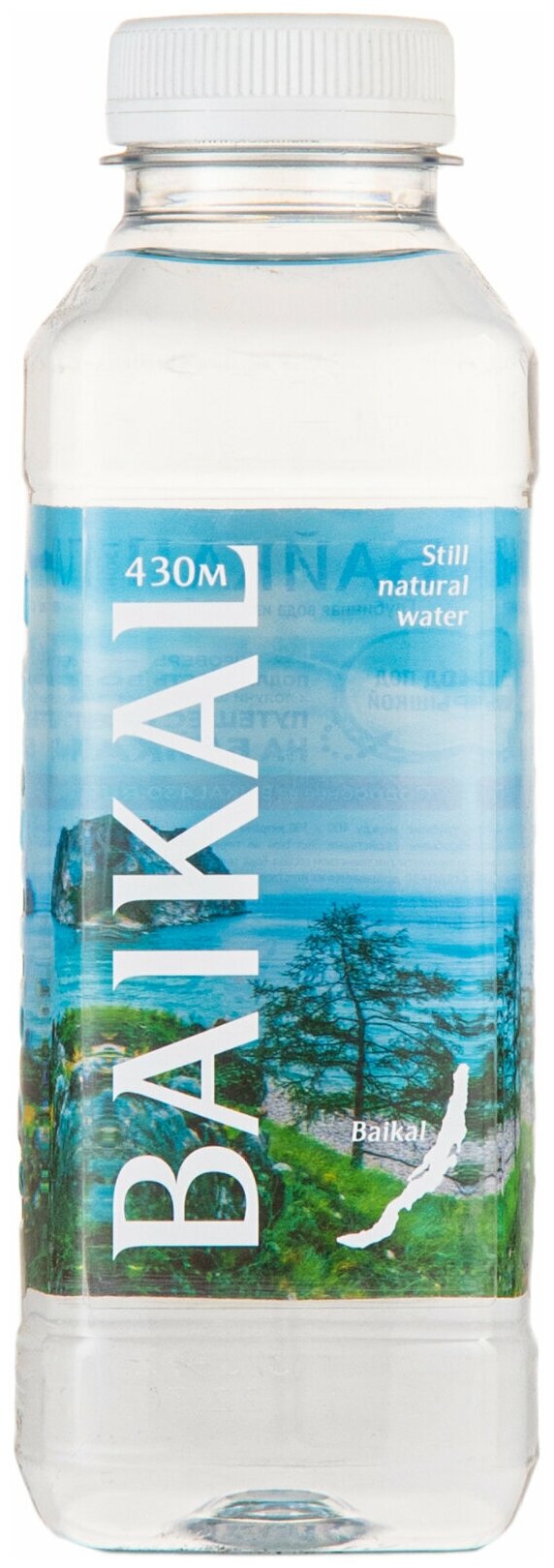 Вода питьевая Baikal430 / Байкал негазированная ПЭТ 0.45 л (12 штук) - фотография № 4