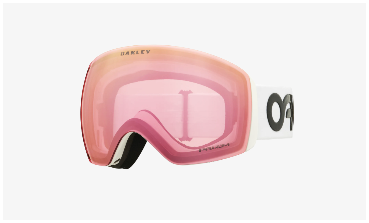 Очки горнолыжные Oakley Flight DECK White w/Prizm HI Pink