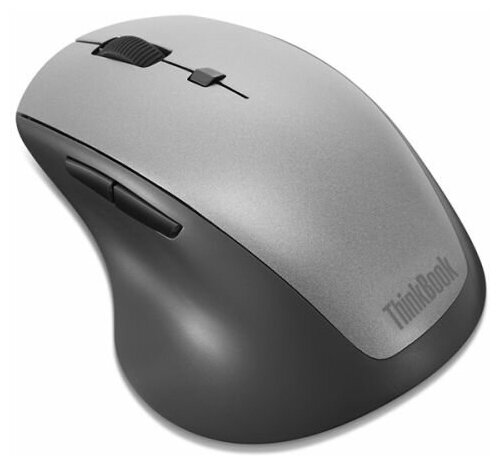 Мышь Lenovo ThinkBook черный оптическая 2400dpi беспроводная USB 6but