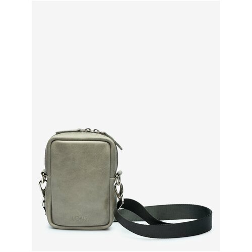 фото Серая сумка через плечо lokis