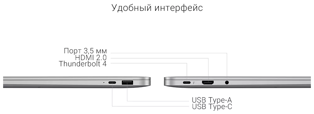 Ноутбук Xiaomi RedmiBook Pro 14 (core i7 12650H/16Gb/SSD512Gb/MX550 2Gb/14