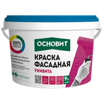 Краска силиконовая Основит Фасадная Унивита СSL93 влагостойкая моющаяся - изображение