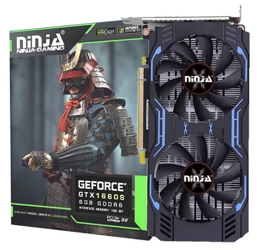 Видеокарта SINOTEX GeForce GTX 1660 SUPER NINJA 6G