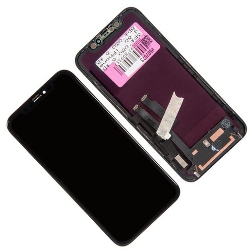 Display / Дисплей в сборе с тачскрином для iPhone XR AAA, черный