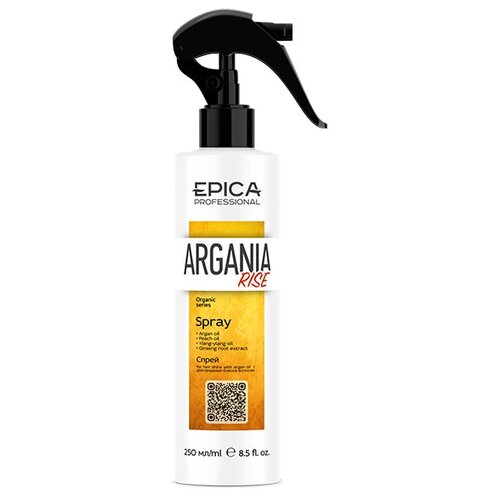 EPICA PROFESSIONAL Argania Rise Organic Спрей для придания блеска, 250 мл