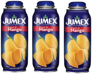 Премиальный нектар JUMEX со вкусом Манго, 3 бутылки по 473 мл