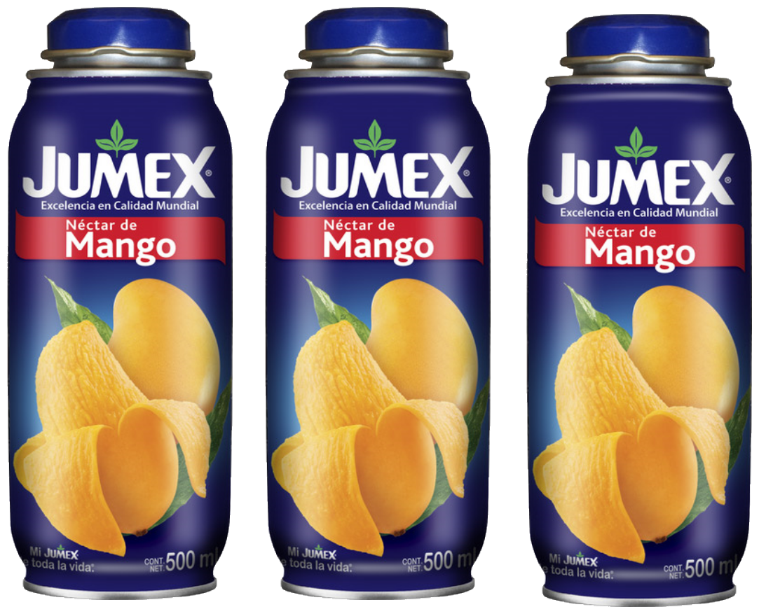 Премиальный нектар JUMEX со вкусом Манго, 3 бутылки по 473 мл - фотография № 1