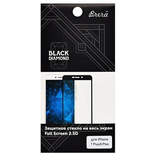 Защитное стекло Full Screen Brera 2,5D для Apple iPhone 7 Plus/iPhone 8 Plus (white)