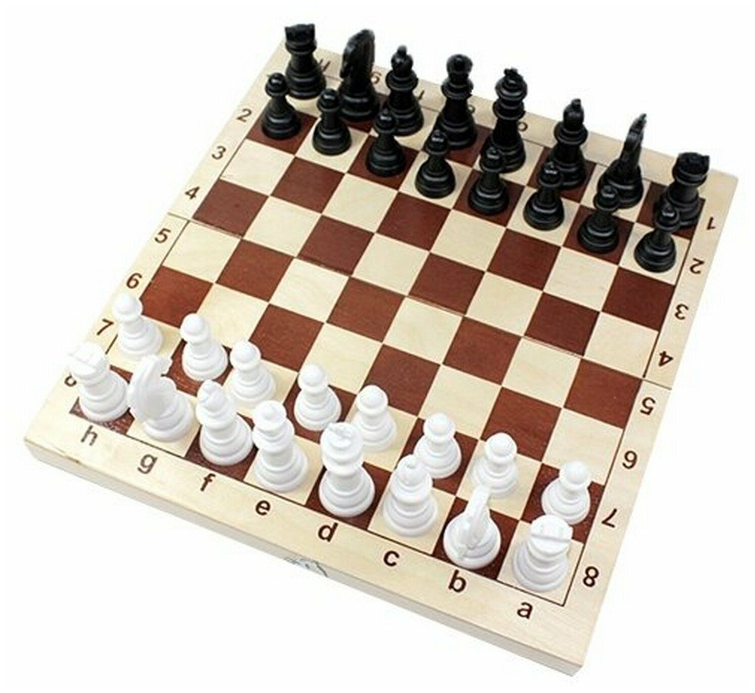 Шахматы классические деревянные лакированные CH10