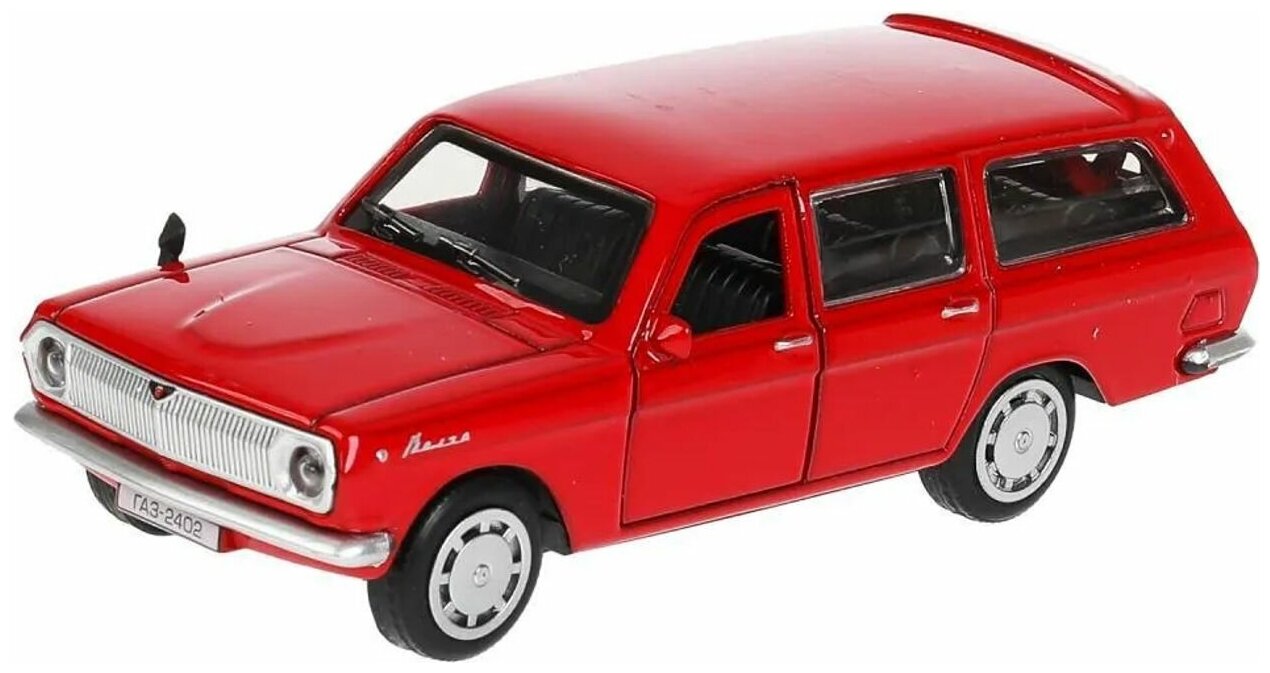 Автомобиль металлический инерционный ГАЗ-2402 волга серия классика 12 см Цвет Красный технопарк 2402-12-RD