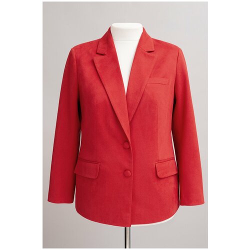Пиджак MILA, размер 48, красный пиджак looklikecat размер 48 красный