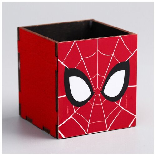 Органайзер для канцелярии Spider-man, Человек-паук, 65 х 70 х 65 мм, 1 шт.