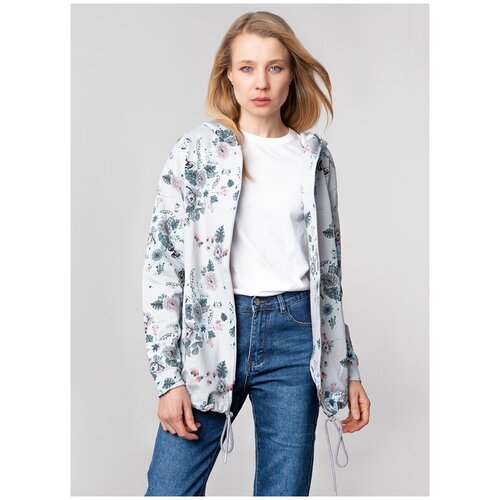 фото Куртка 03, каляев, размер 54, серый светлый