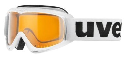 Очки горнолыжные UVEX 2022-23 Snowcat new S1 White Blk/Laser Gold