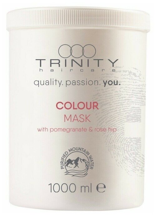 Trinity Hair Care Маска Essentials Colour Mask для Окрашенных Волос, 1000 мл