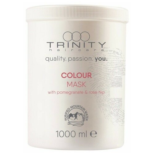 Trinity Hair Care Маска Essentials Colour Mask для Окрашенных Волос, 1000 мл trinity эликсир для окрашенных волос essentials colour elixir