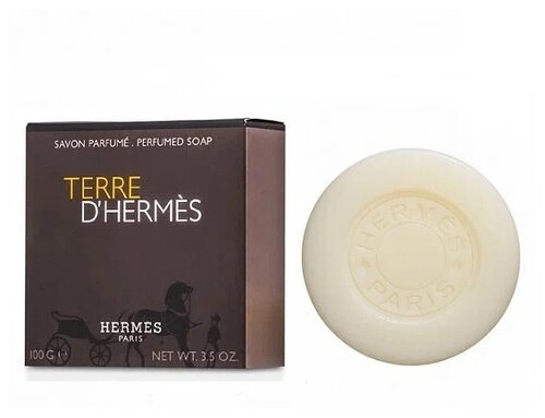 Hermes Мыло кусковое Terre Dhermes, 100 мл, 100 г