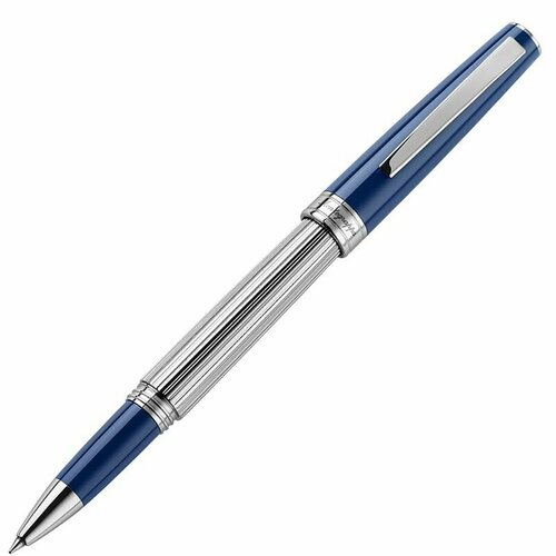 Ручка-роллер Montegrappa Armonia Duetto Blue Steel. Артикул ARMD-BL-RB