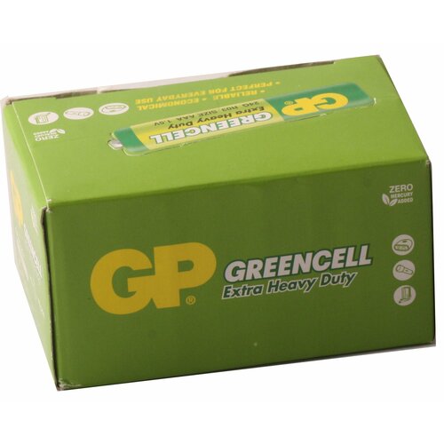 Батарейки солевые GP 24G/R03 Greencell AAA R03 1,5В 40шт