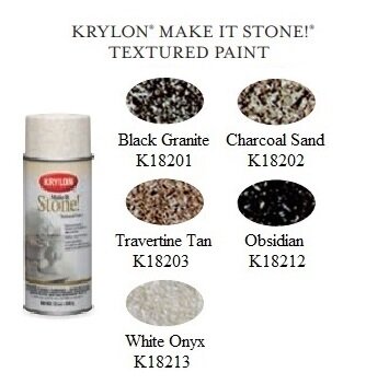 Краска с эффектом камня KRYLON Make it Stone! Textured Paint, Travertine Tan, 340гр - фотография № 11