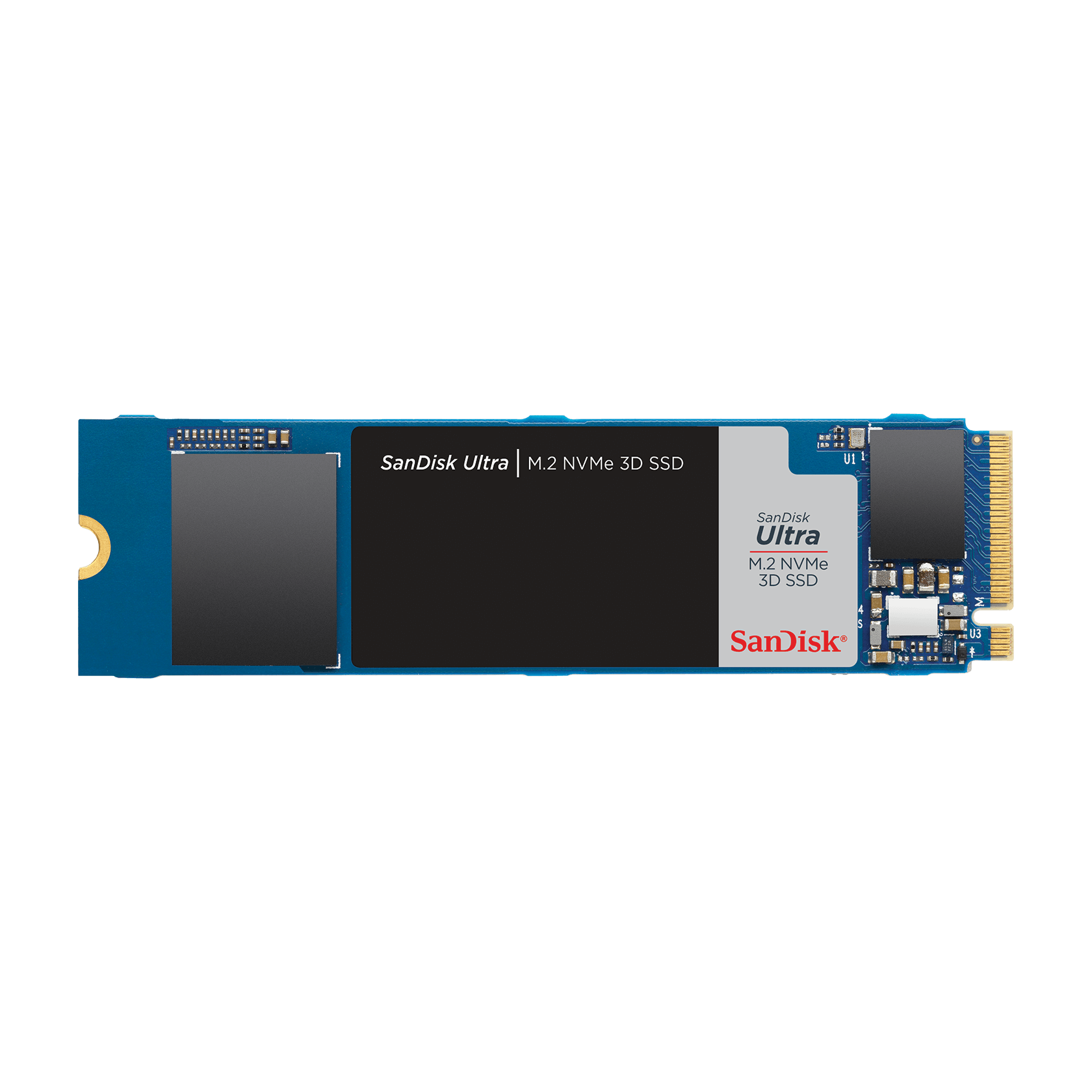 Твердотельный накопитель NVME SanDisk Ultra 2 ТБ M.2 SDSSDH3N-2T00-Z25