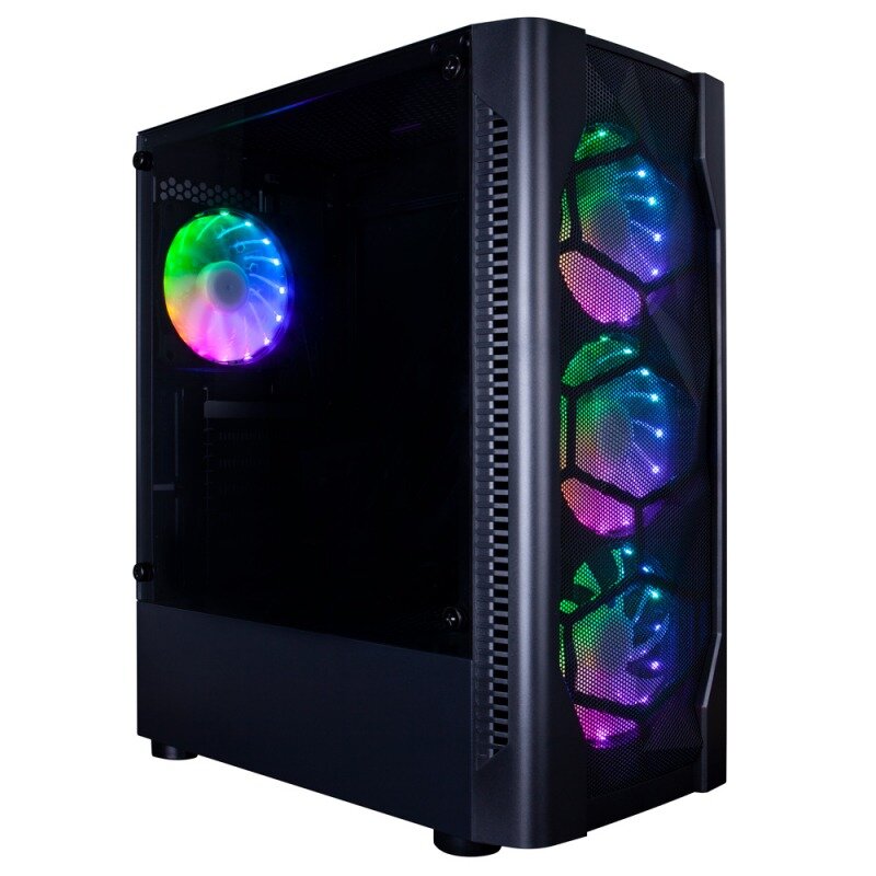 Игровой компьютер ARENA 14147 Intel Core i3-10100F/8 ГБ DDR4/NVIDIA GeForce GTX 1650 4 ГБ/Без HDD/M2 120 ГБ SSD/DOS