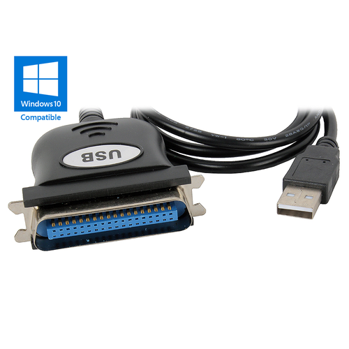 кабель usb am lpt36m orient ulb 201n адаптер bitronix и centronix переходник конвертор порта 0 8 метра Кабель-переходник для принтера USB Am to LPT C36M, 0.8м | ORIENT ULB-201N