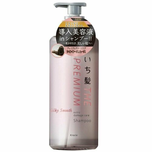 Kracie ICHIKAMI the PREMIUM Silky Smooth Shampoo Шампунь для волос 