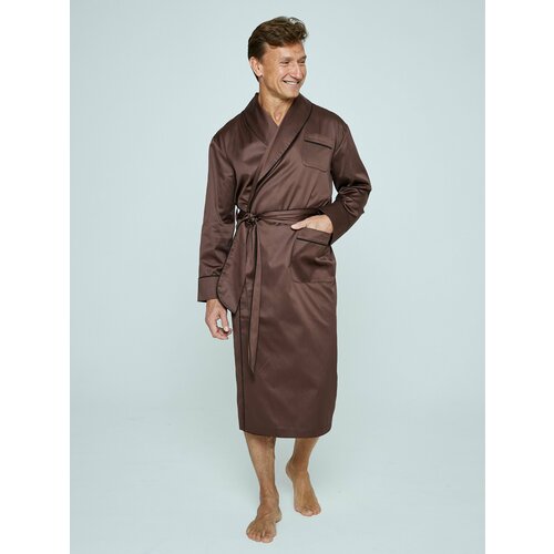 фото Халат малиновые сны, размер 50-52, коричневый