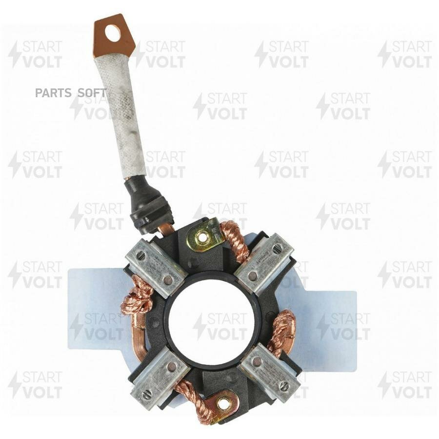 VBS0101X STARTVOLT Щеточный узел стартера 2101 (н/о, металл.) (STARTVOLT)
