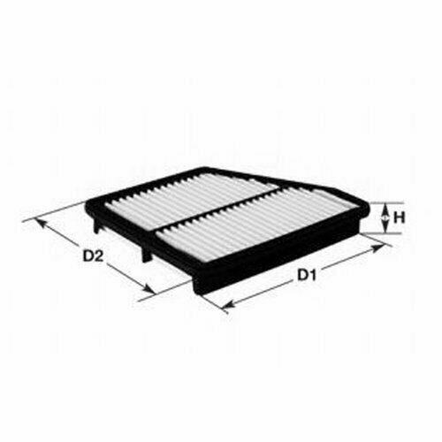 Фильтр воздушный Clean Filters MA3118 для Hyundai i20, ix20; Kia Soul, Venga