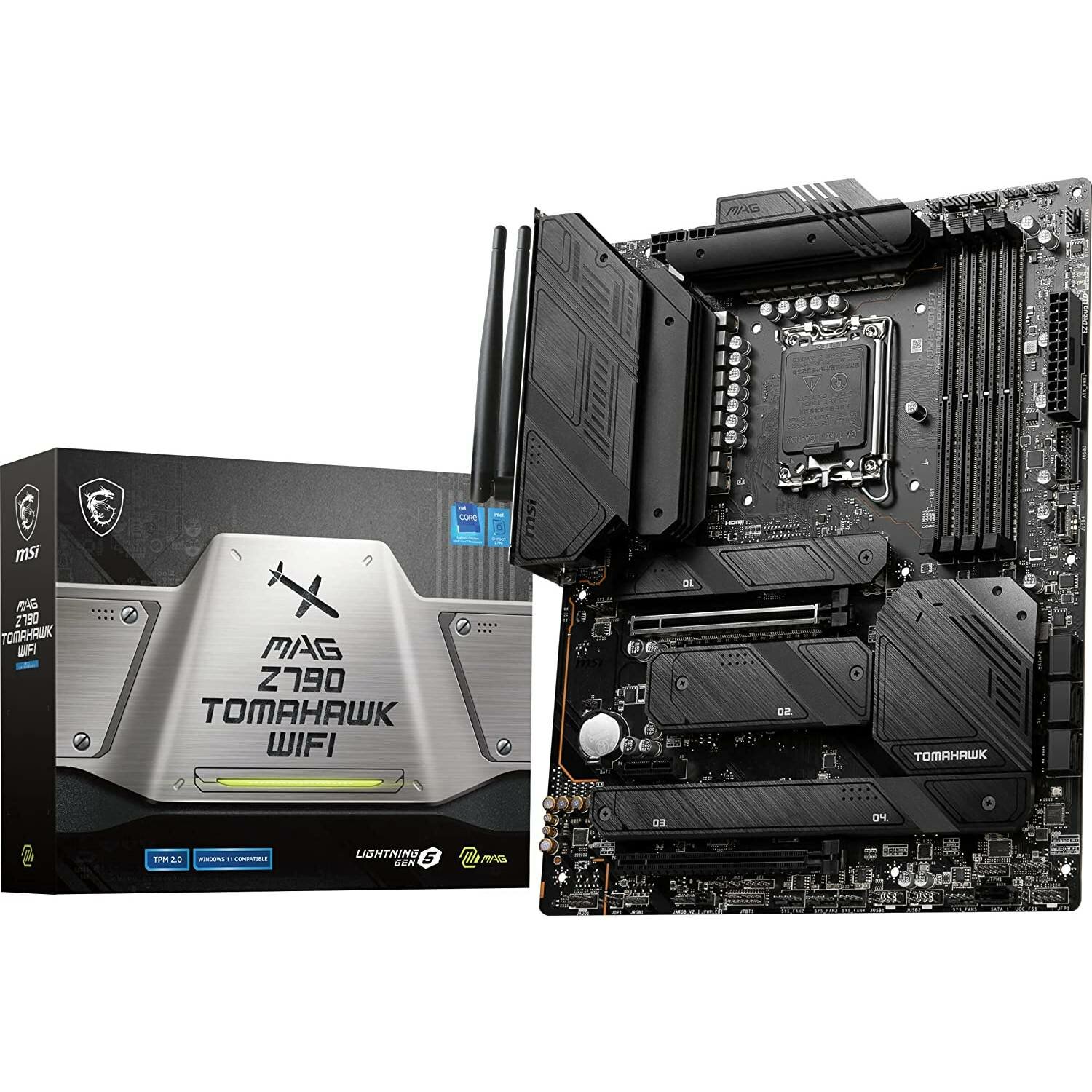 Материнская плата MSI MAG Z790 TOMAHAWK WIFI, Soc-1700, Intel Z790, ATX - фото №6