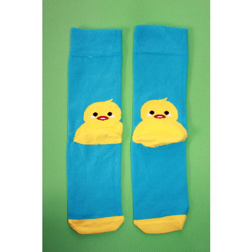Носки Frida, размер 35-43, синий носки frida размер 35 43 голубой желтый синий
