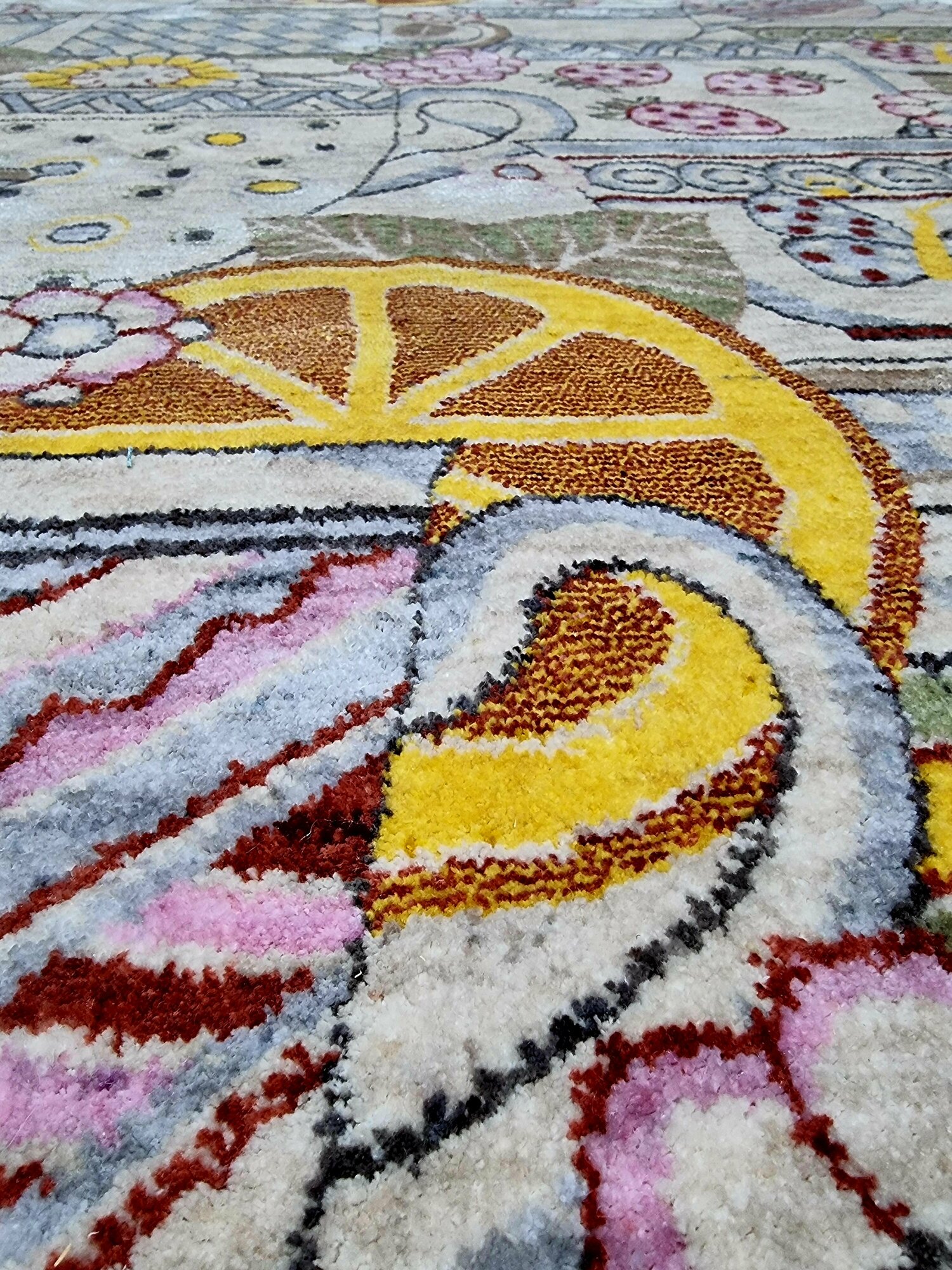 Персидский ковер Farrahi Carpet, Иран, размер, 1.5х2.3 м - фотография № 7