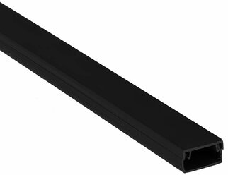 Кабель-канал RuVinil 40х25 мм, черный (20 м)