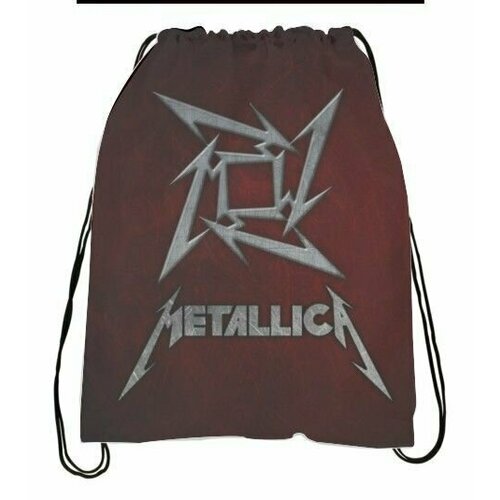 Сумка-мешок для обуви Metallica, Металлика №4 сумка для обуви coolpodarok metallica 3