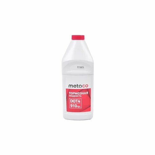 Жидкость Тормозная Metaco Brake Fluid Dot4 910 Гр 998-2002 METACO арт. 998-2002