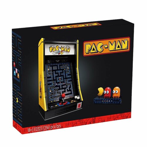 Конструктор Аркадный автомат Pac-Man Arcade 2561 деталь