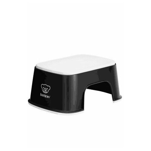 Стульчик-подставка BabyBjorn Step Stool Black/White