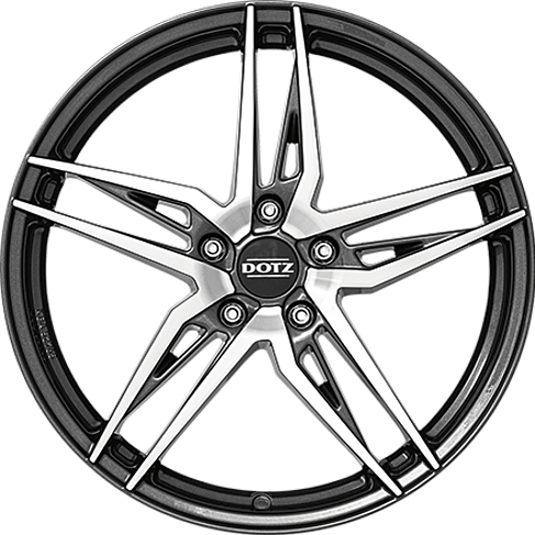 Dotz Interlagos dark HBFP 7.5x17/5x112 ET50 D70.1