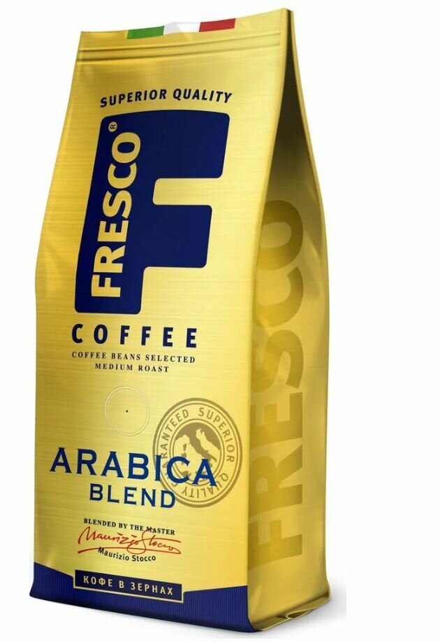 Кофе в зернах Fresco Arabica Blend, арабика, 200гр х 1шт - фотография № 2