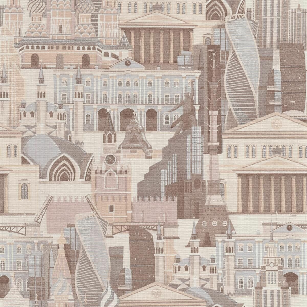 фото Обои бумажные Московская обойная фабрика Россия 6377-2 0.53*10м