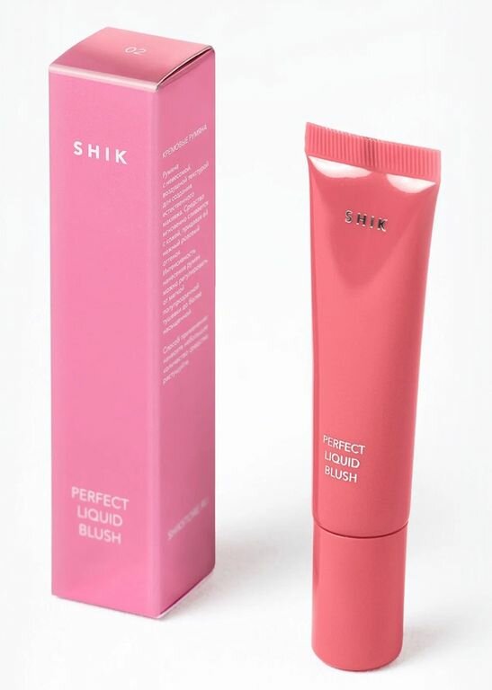 SHIK Кремовые румяна Perfect liquid blush, 02 холодный коралловый