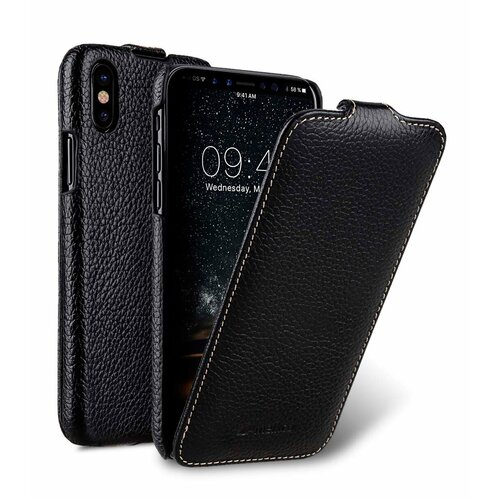 Кожаный чехол Melkco для Apple iPhone X/XS - Jacka Type - черный