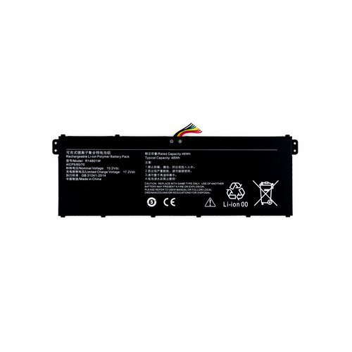Аккумулятор для Xiaomi MI Redmibook 14 152V 3000mAh pn R14B01W 468000₽
