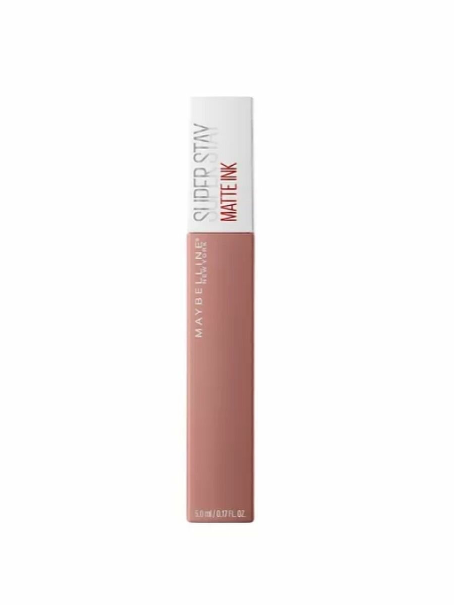 Суперстойкая жидкая помада для губ Maybelline New York Super Stay Matte Ink матовая оттенок 10 Мечтатель 5мл - фото №7