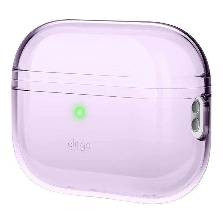 Чехол Elago Clear case для AirPods Pro 2 (2022), (Лавандовый / Lavender)