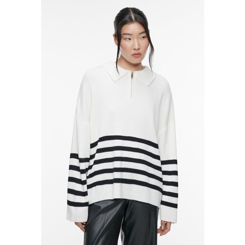 фото Свитер befree, размер s, белый